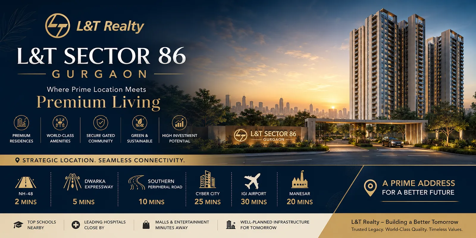 L & T Sector 86 Gurgaon